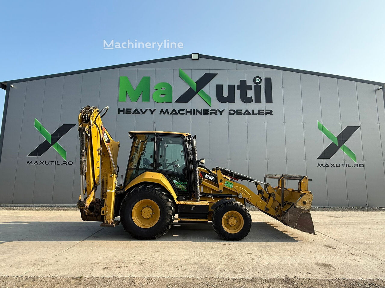 Caterpillar Cat 428F2 Buldoexcavator backhoe loader - Machineryline