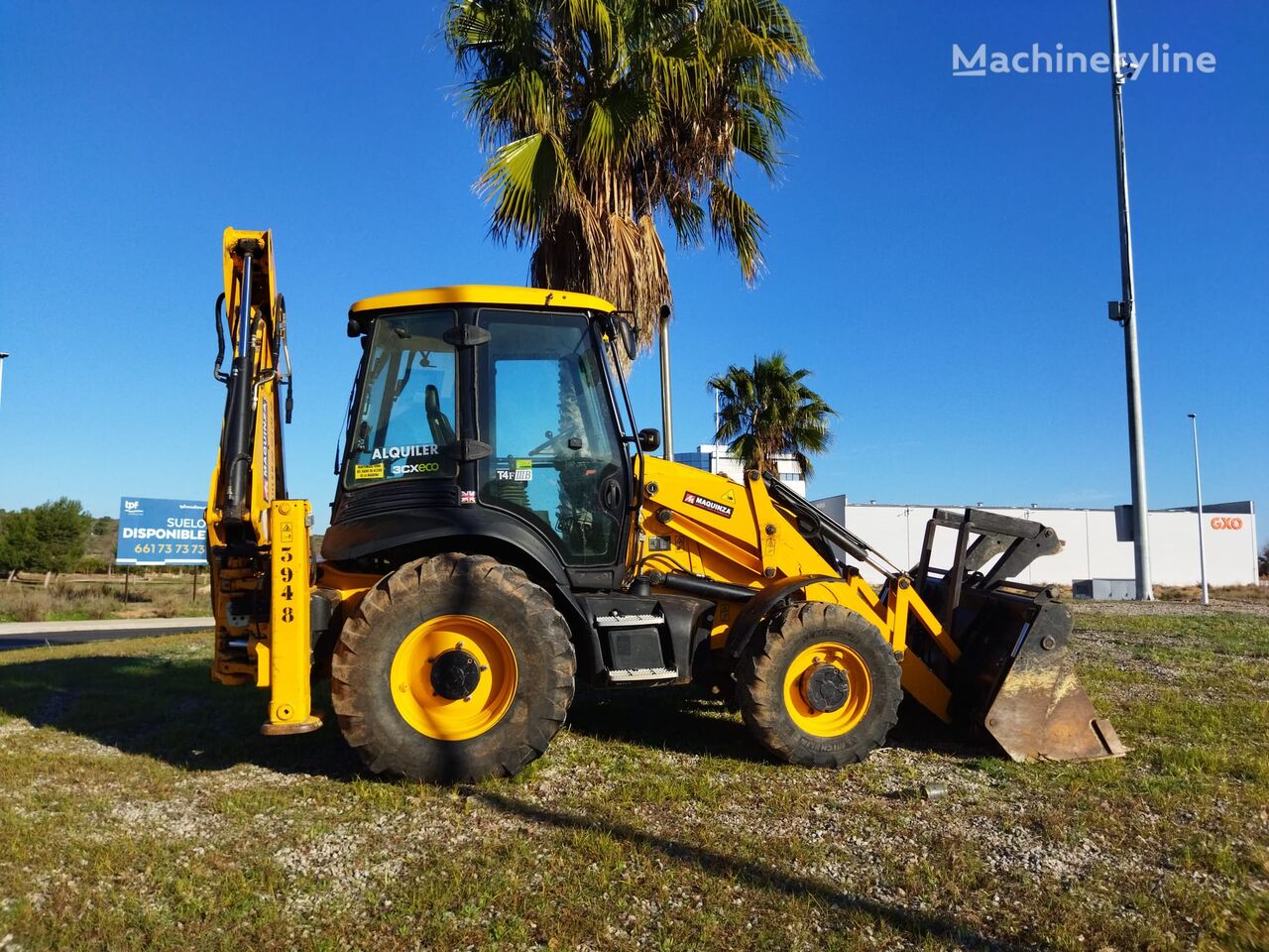 JCB 3 CX 4 T backhoe loader