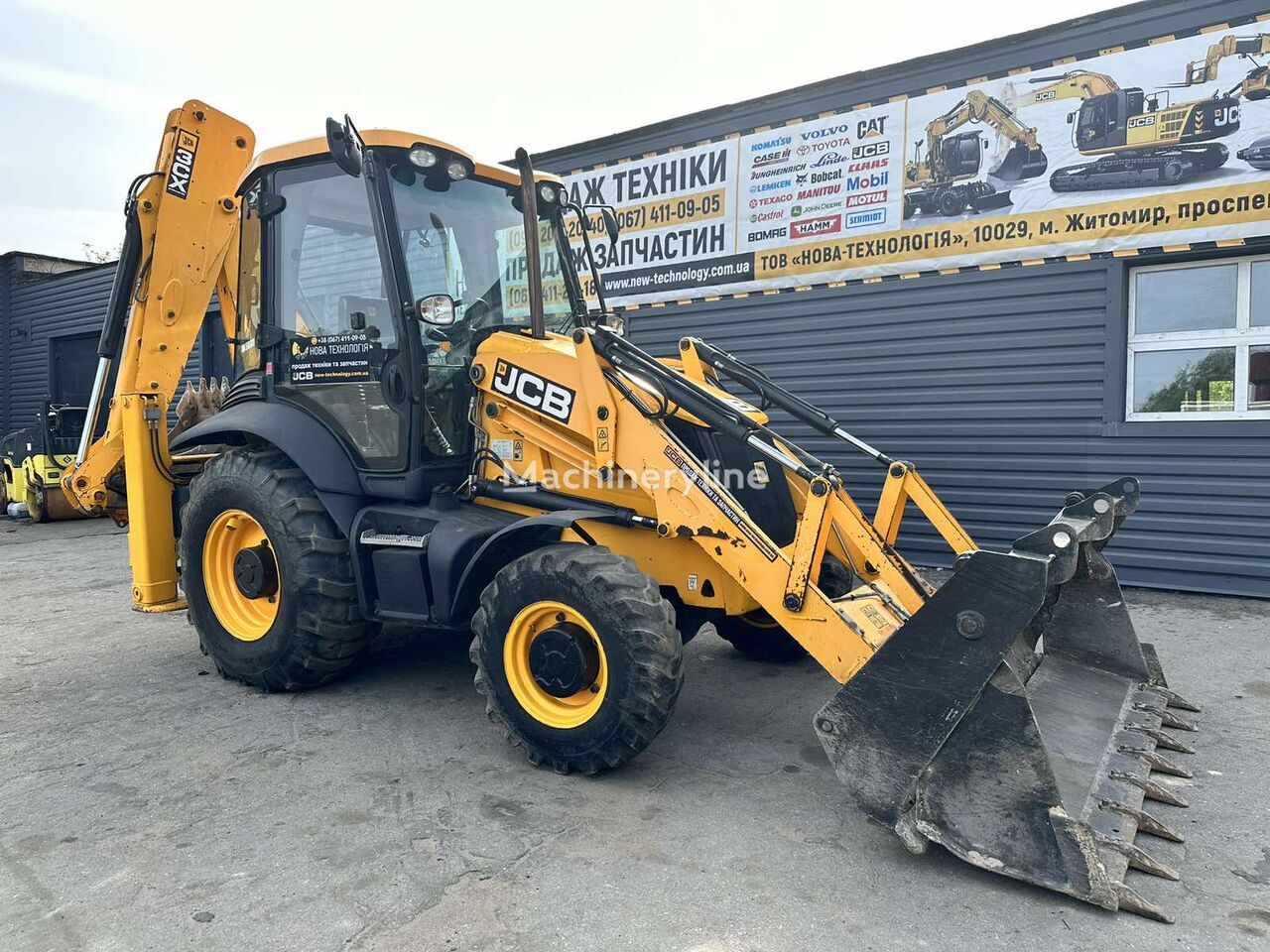 JCB 3 sh backhoe loader