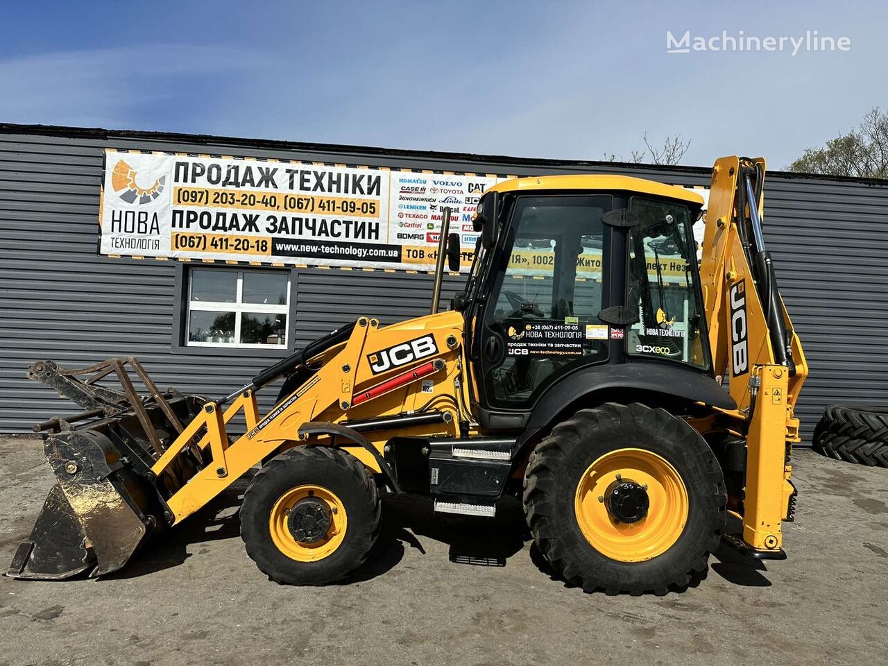 tractopelle JCB 3CX