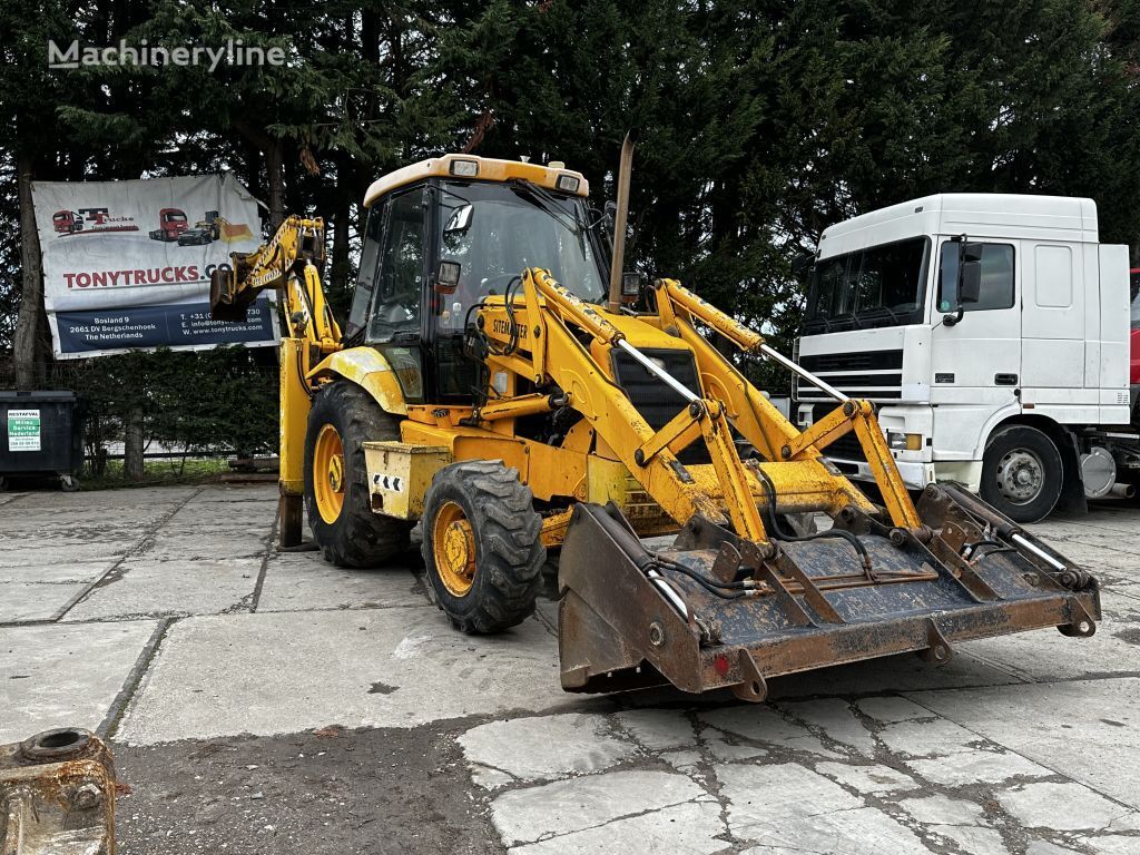 لودر حفار JCB 3CX Backhoe loader Telescopic arm Hammerline