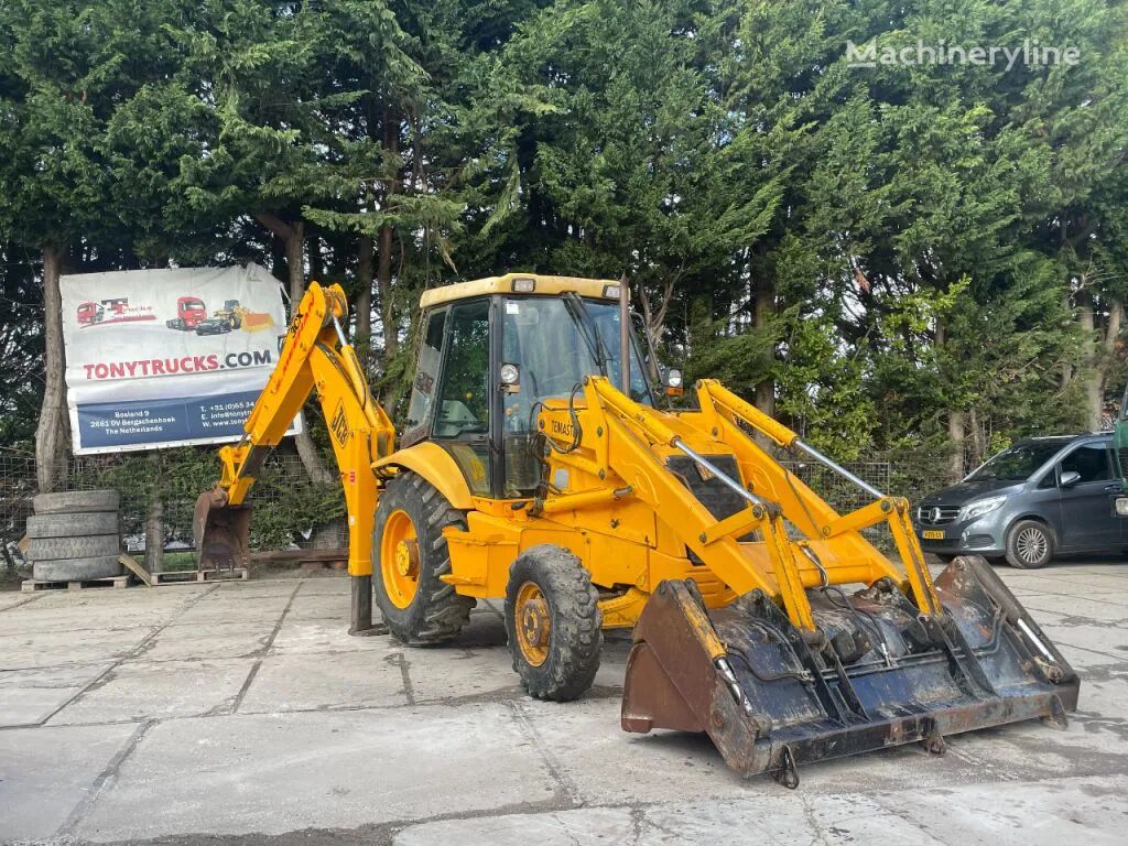 tractopelle JCB 3CX Backhoe loader Telescopic arm Hydraulic Bucket