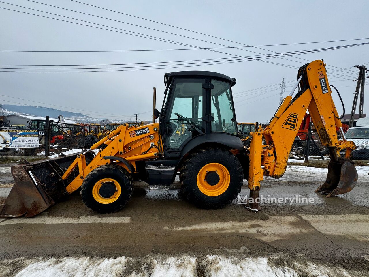 экскаватор-погрузчик JCB 3CX, JOYSTICK