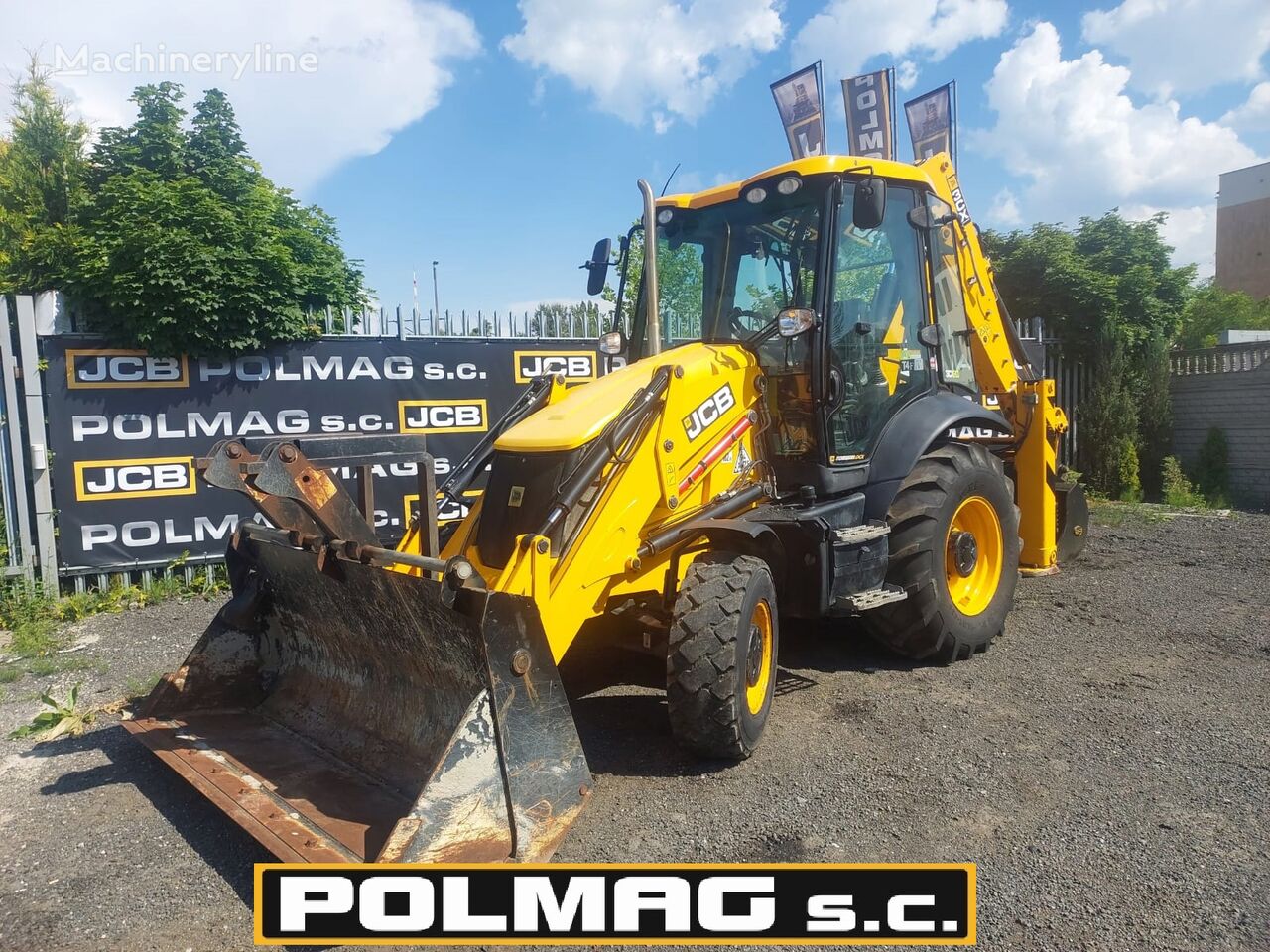 экскаватор-погрузчик JCB 3CX / Koparka (764) JCB 2CX 4CX CAT