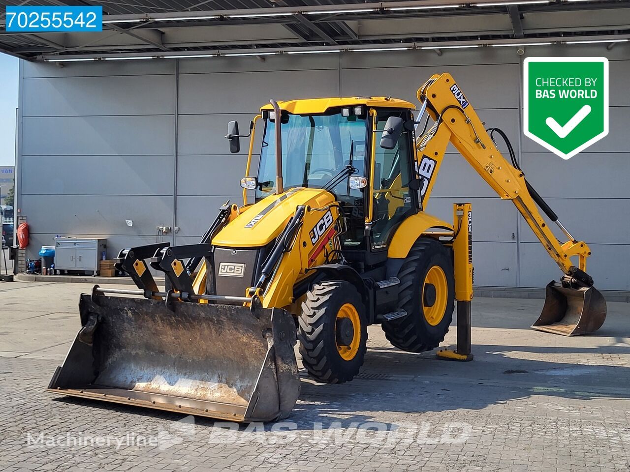 백호 로더 JCB 3CX SITEMASTER TELESCOPIC - 4-1 BUCKET