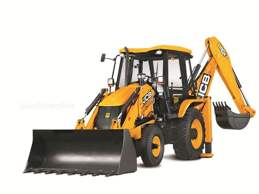 new JCB 3DX backhoe loader