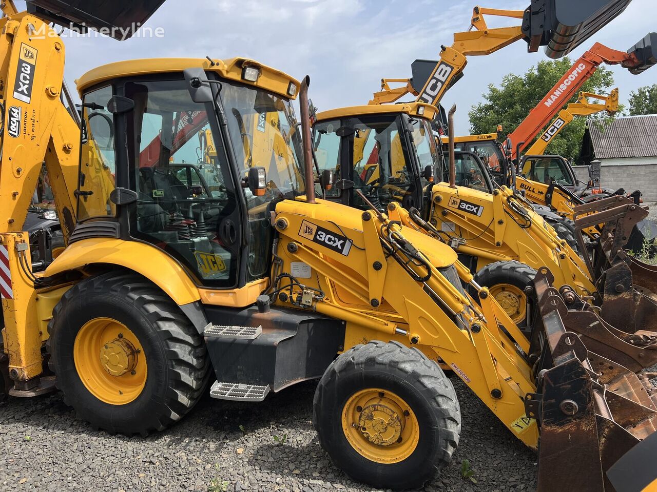 JCB 3cx backhoe loader