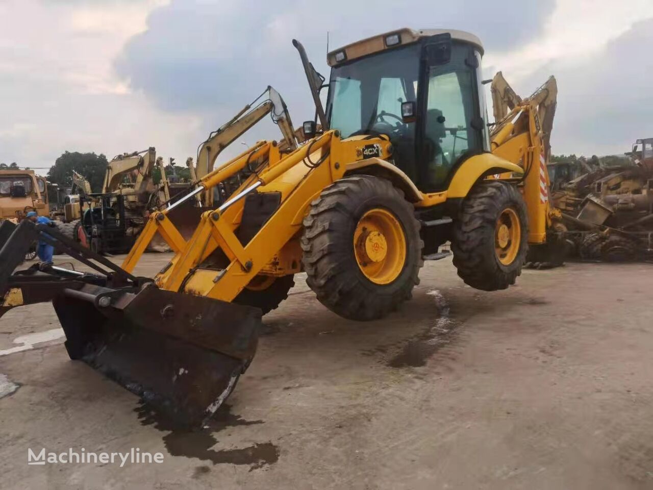 JCB 4CX retroexcavadora