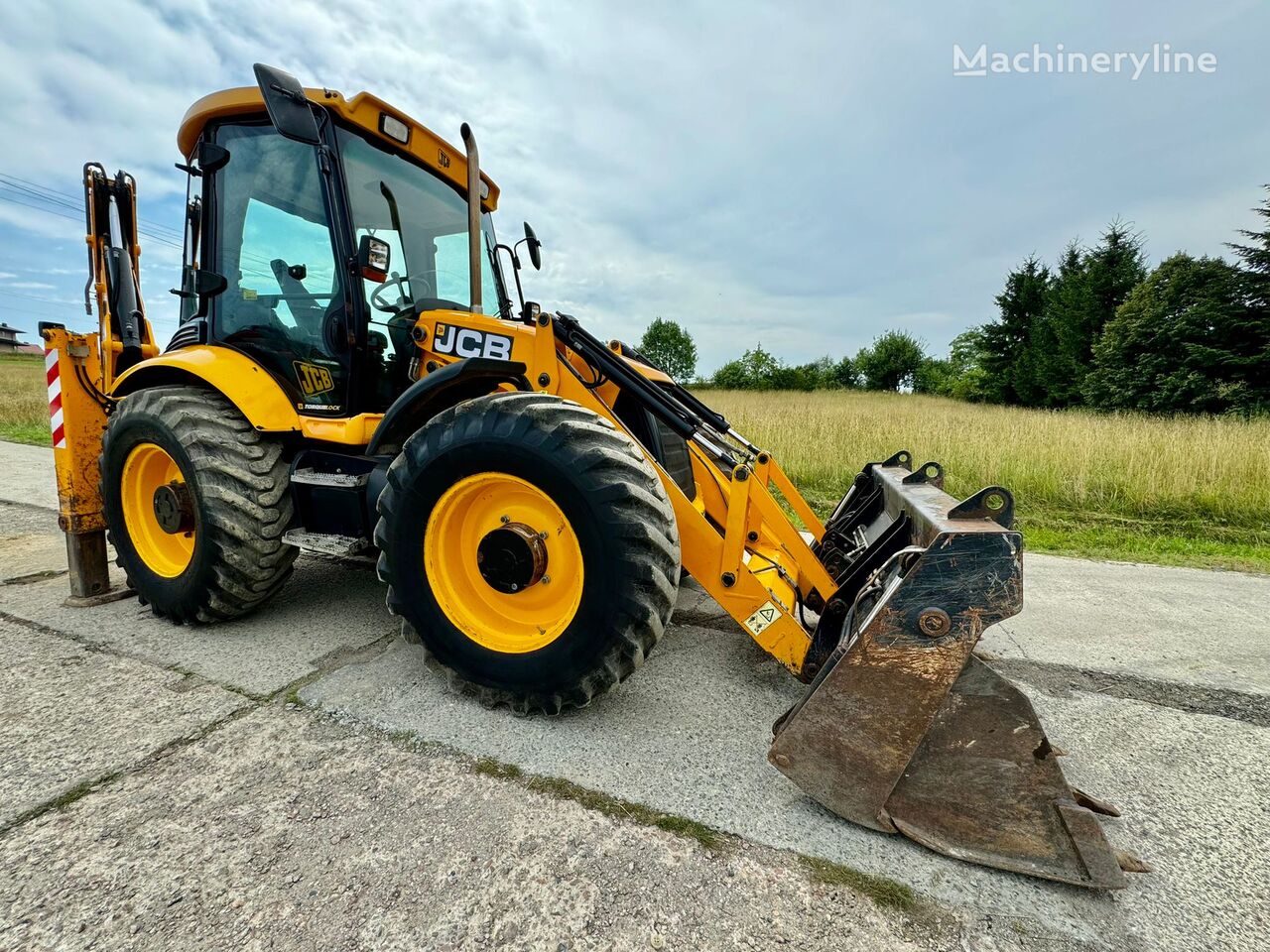 백호 로더 JCB 4CX