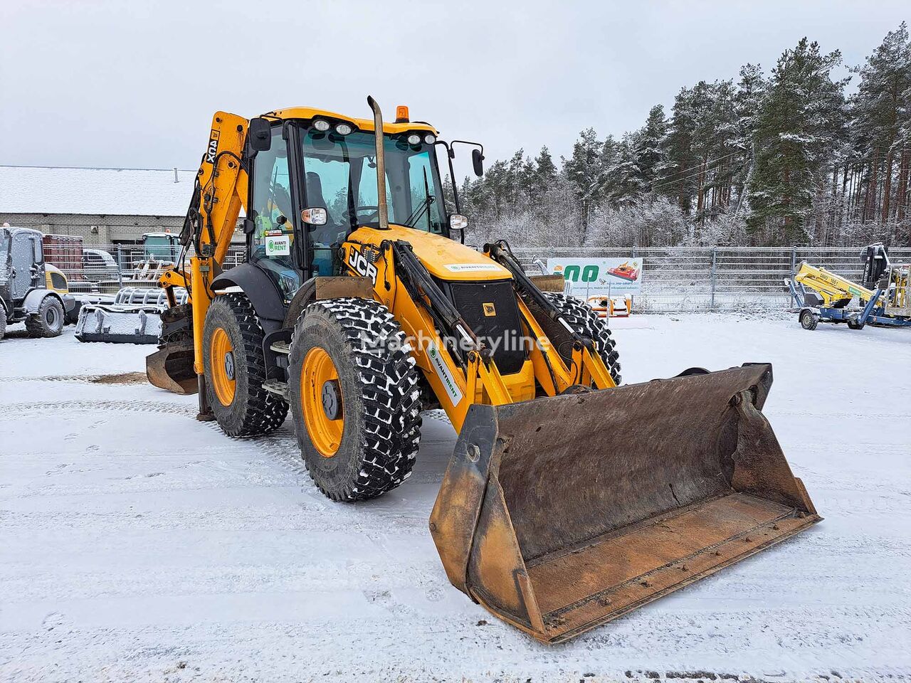 JCB 4CX ECO bager-utovarivač