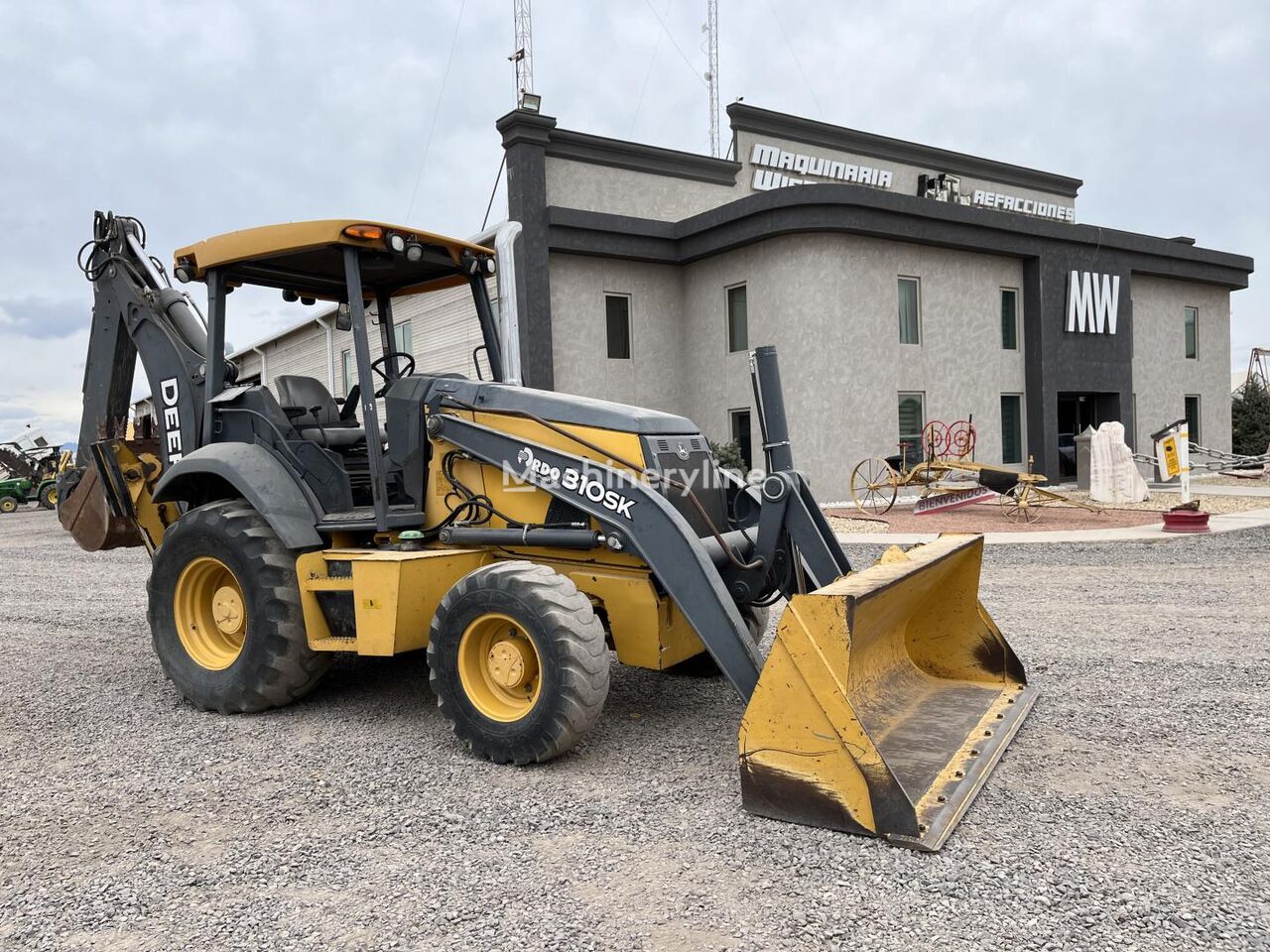 John Deere 310SK graaflaadmachine