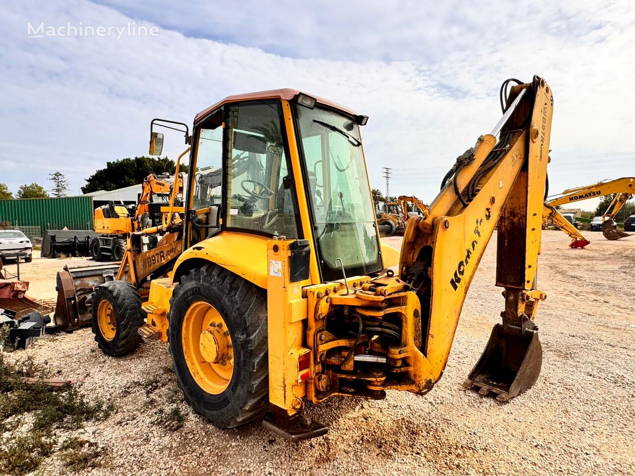 buldoexcavator Komatsu WB 97R-2