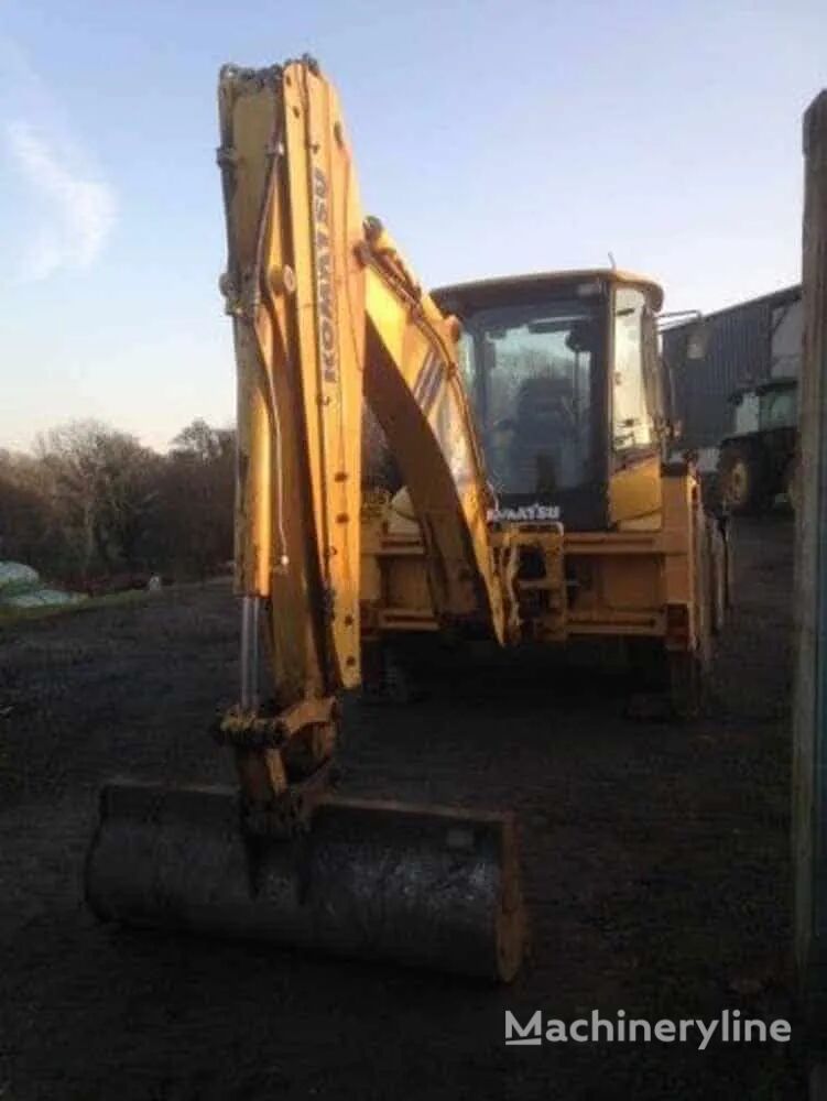 Komatsu WB93R backhoe loader for parts