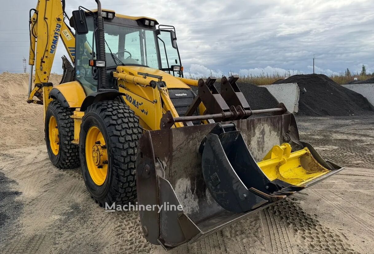 لودر حفار Komatsu WB97S - Machineryline
