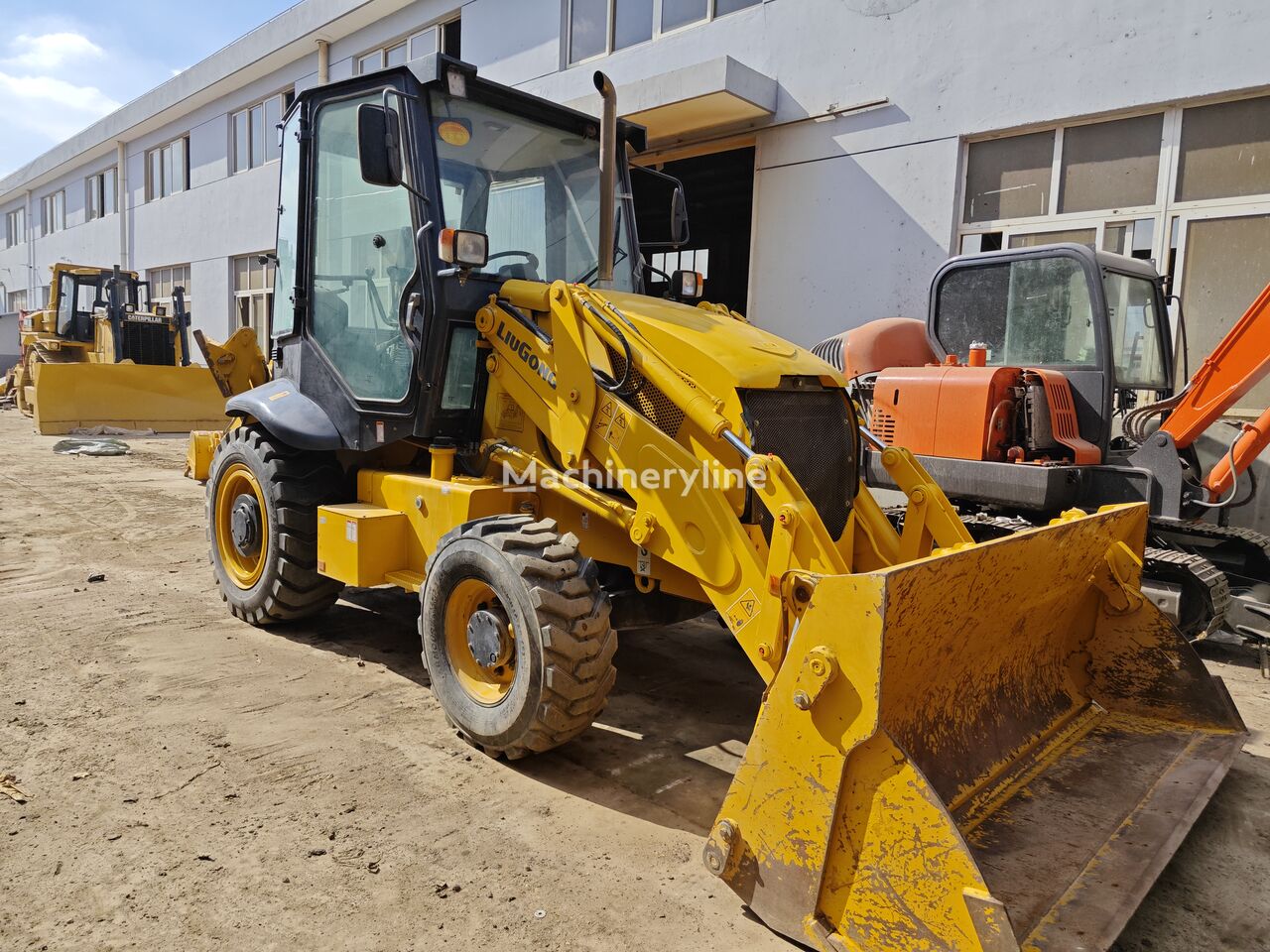 tractopelle LiuGong 765A USED CHINESE BRANE BACKHOE LOADER