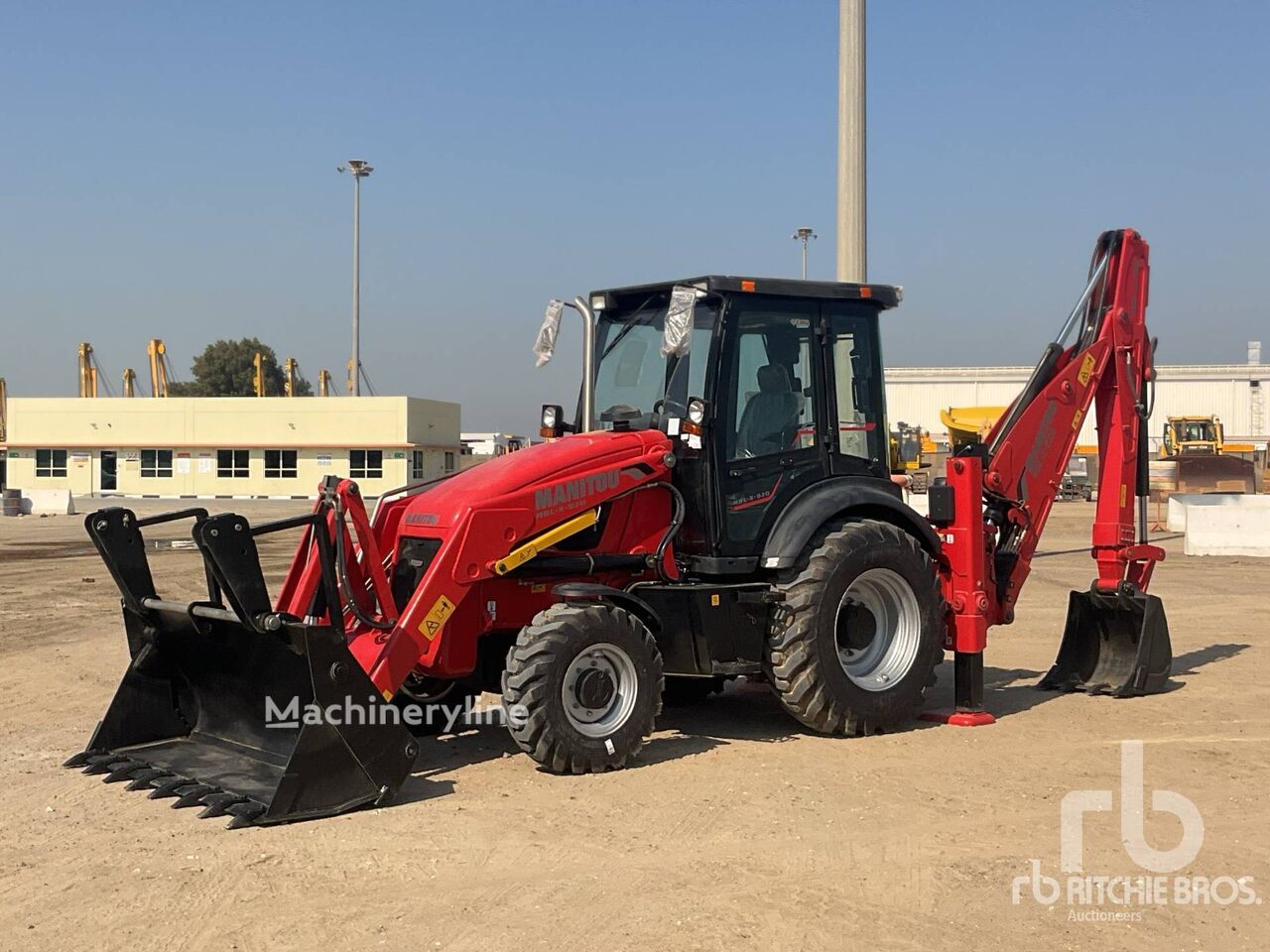 new Manitou MBL-X-920 4x4 (Unused) backhoe loader