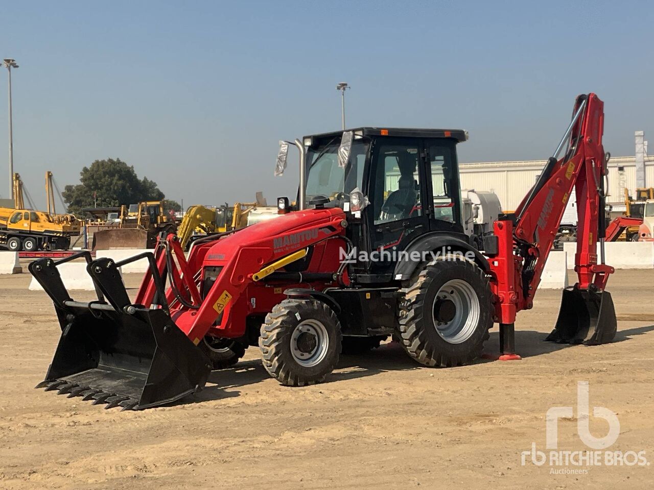 new Manitou MBL-X-920 4x4 (Unused) backhoe loader