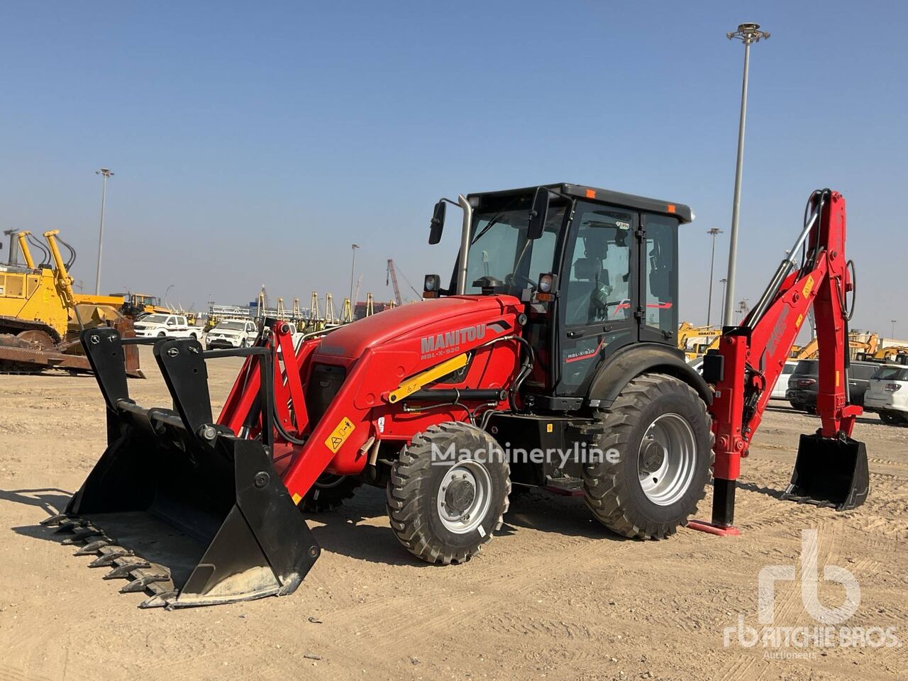 new Manitou MBL-X-920 4x4 (Unused) backhoe loader