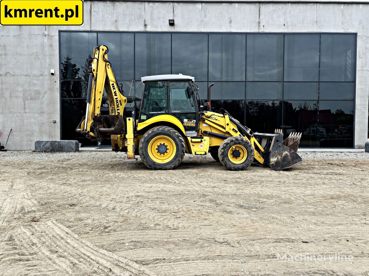 экскаватор-погрузчик New Holland B110B. | JCB 3CX CAT 428 432B CASE 580 590