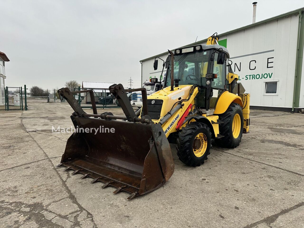 New Holland LB 110B VIN 405 retroexcavadora - Machineryline