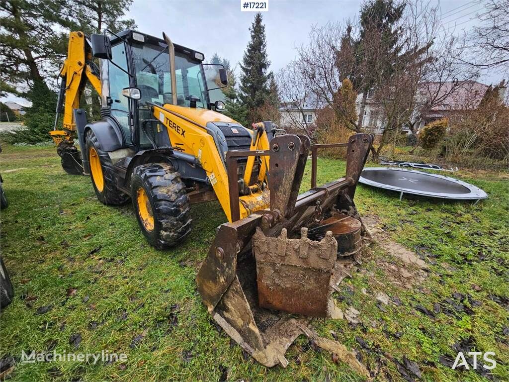 Terex 860 backhoe loader