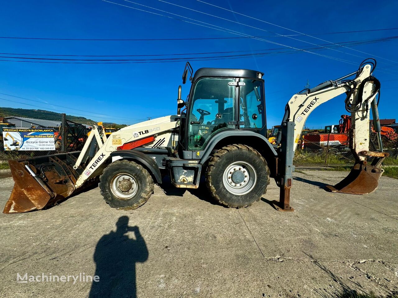 koparko-ładowarka Terex TLB840 SM