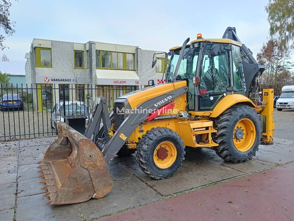 Volvo BL 61 + graaf laad combinatie backhoe loader lader retroexcavadora