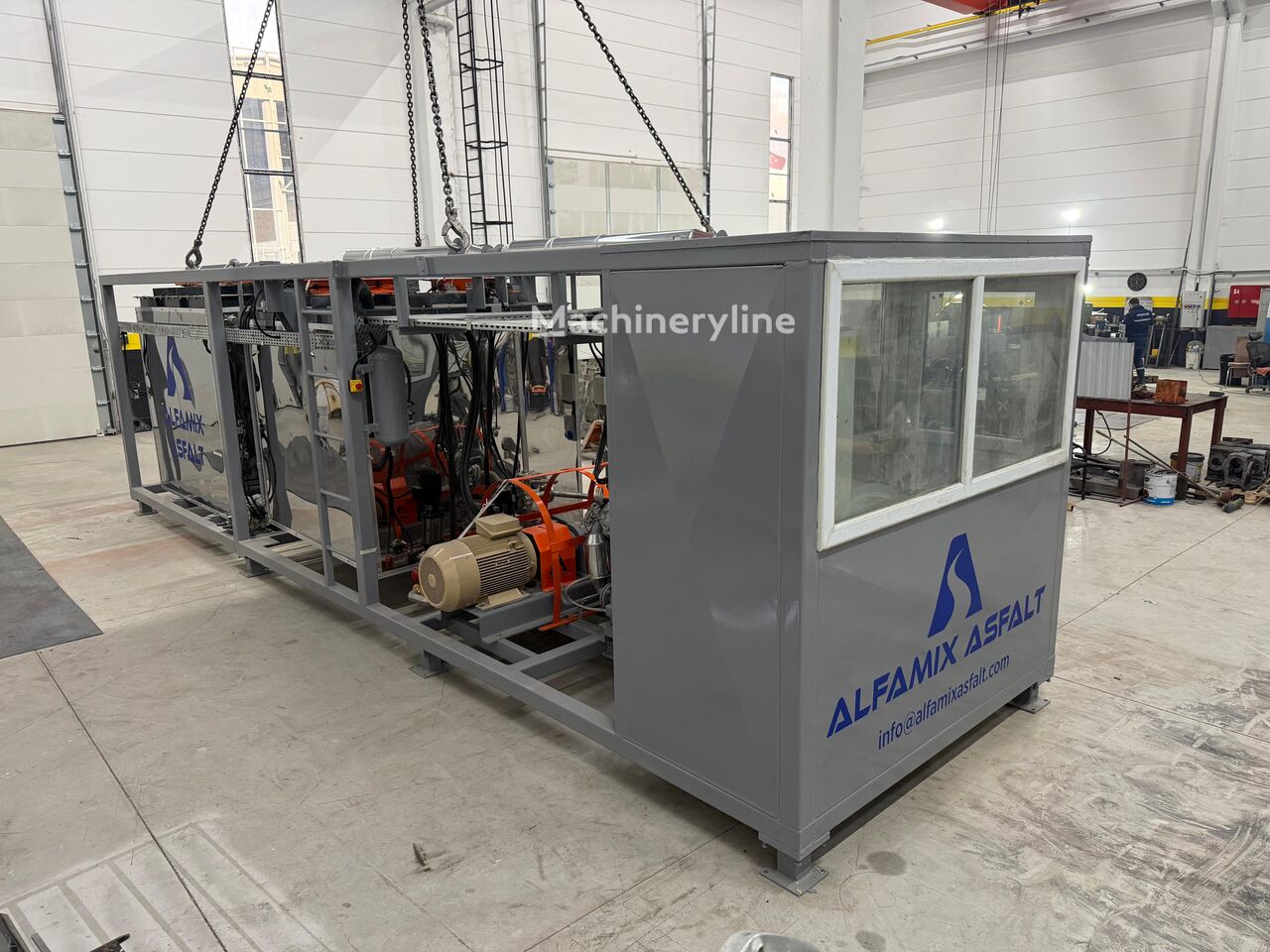 Fondoir à bitume Alfamix AlfaEmul100 SmartGreen neuf - Machineryline