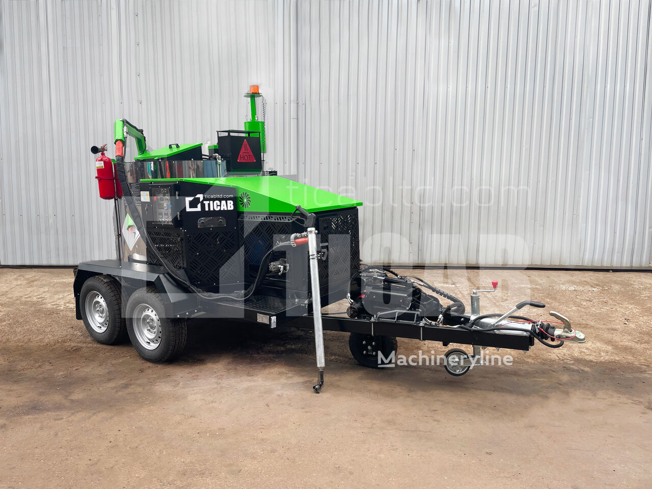 New TICAB CRACK SEALING MACHINE BPM-500 bitumen melting machine - Machineryline