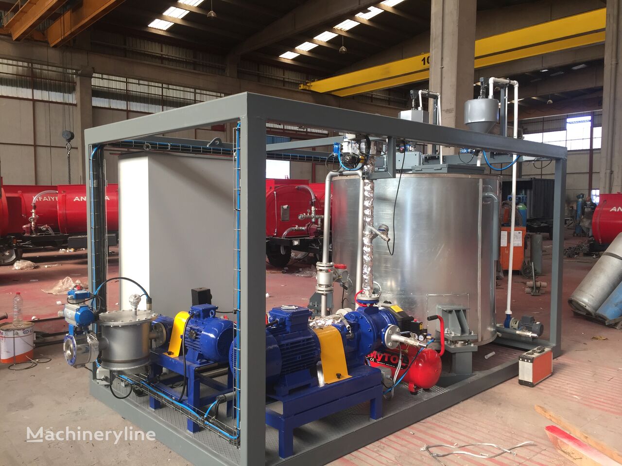 new Mag-Trade Bitumen Emulsion Plant bitumen tank