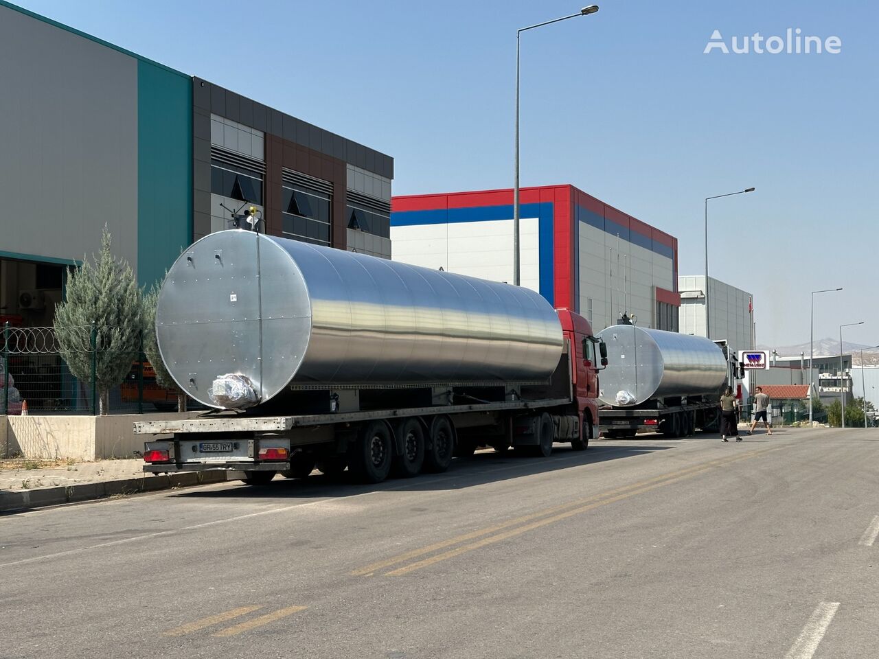 yeni Mag-Trade Horizontal Bitumen Tank zift tankı