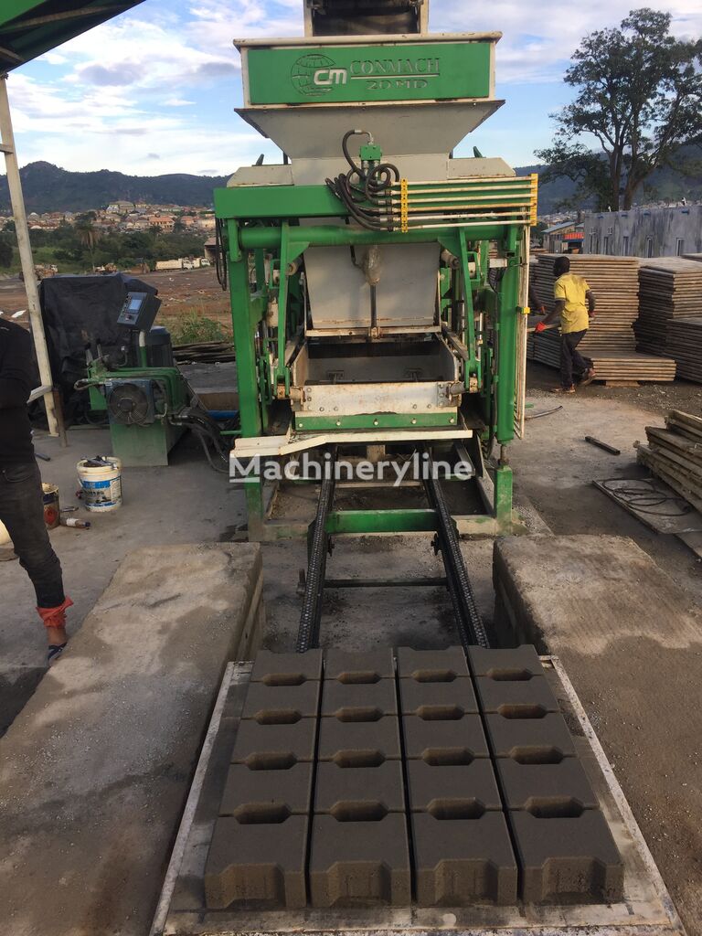 new Conmach BlockKing-20MD Concrete Paving Machine - 500 m2/shift block making machine