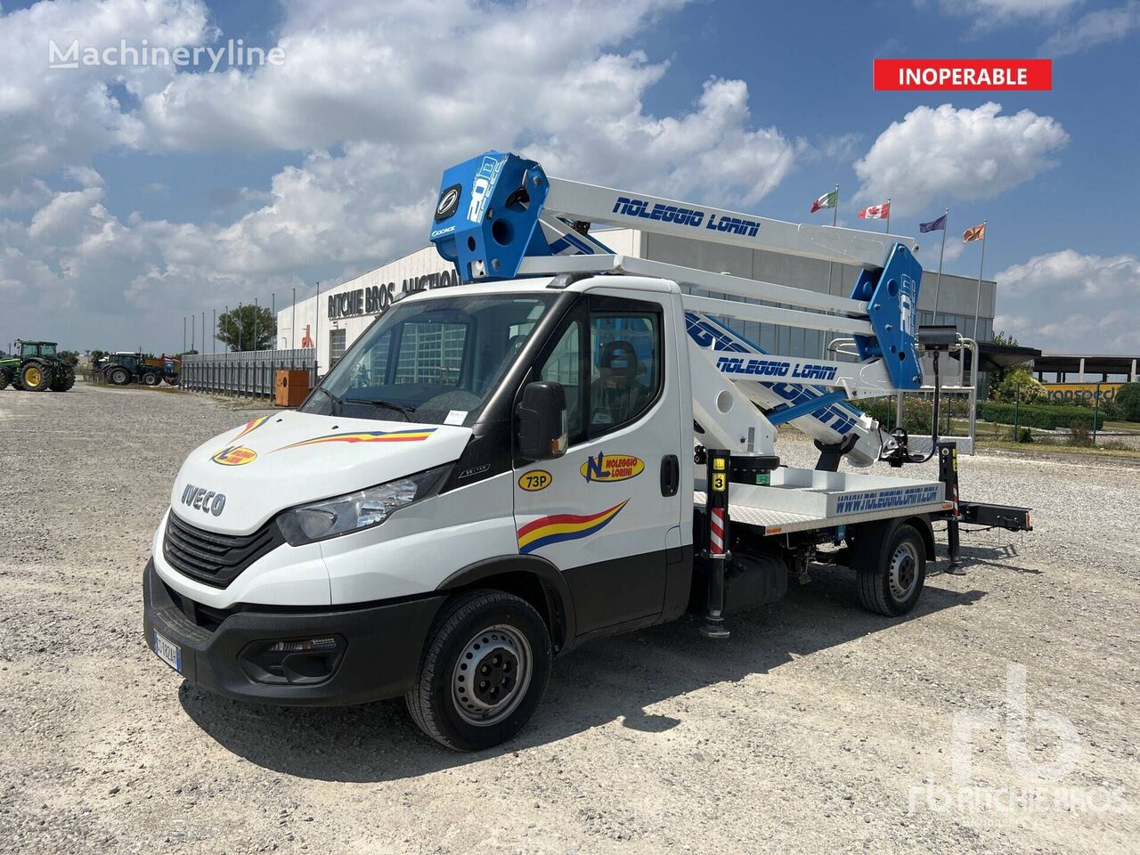 رافعة السلة التلسكوبية IVECO DAILY 35-140 2024 Socage 20D 20 m on Socage