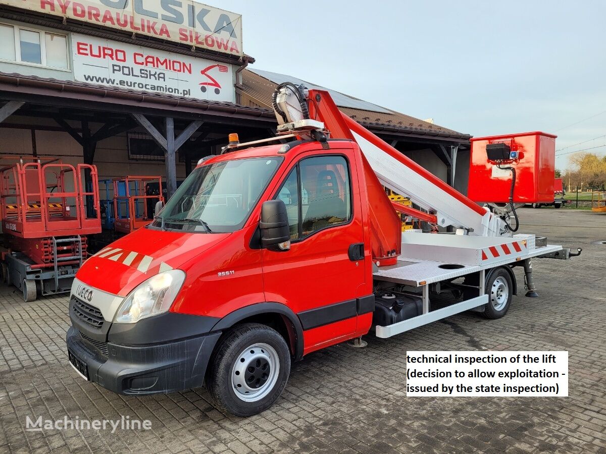 IVECO Daily 35S11 - 20 m Multitel MT202DS bucket truck