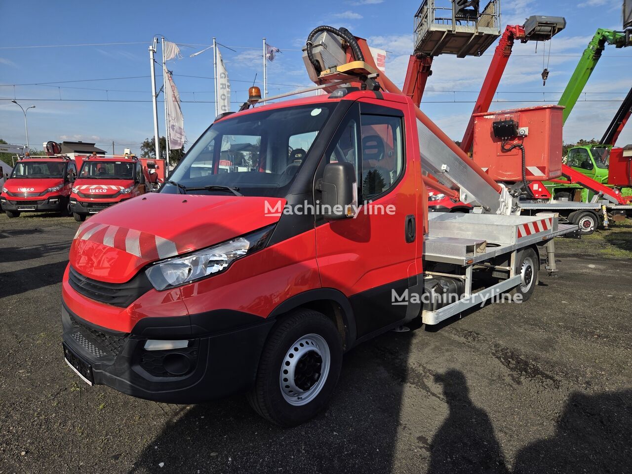 رافعة السلة التلسكوبية IVECO Daily 35S12 - 20 m multitel mt202 ds boom lift bucket truck zwyż - Machineryline