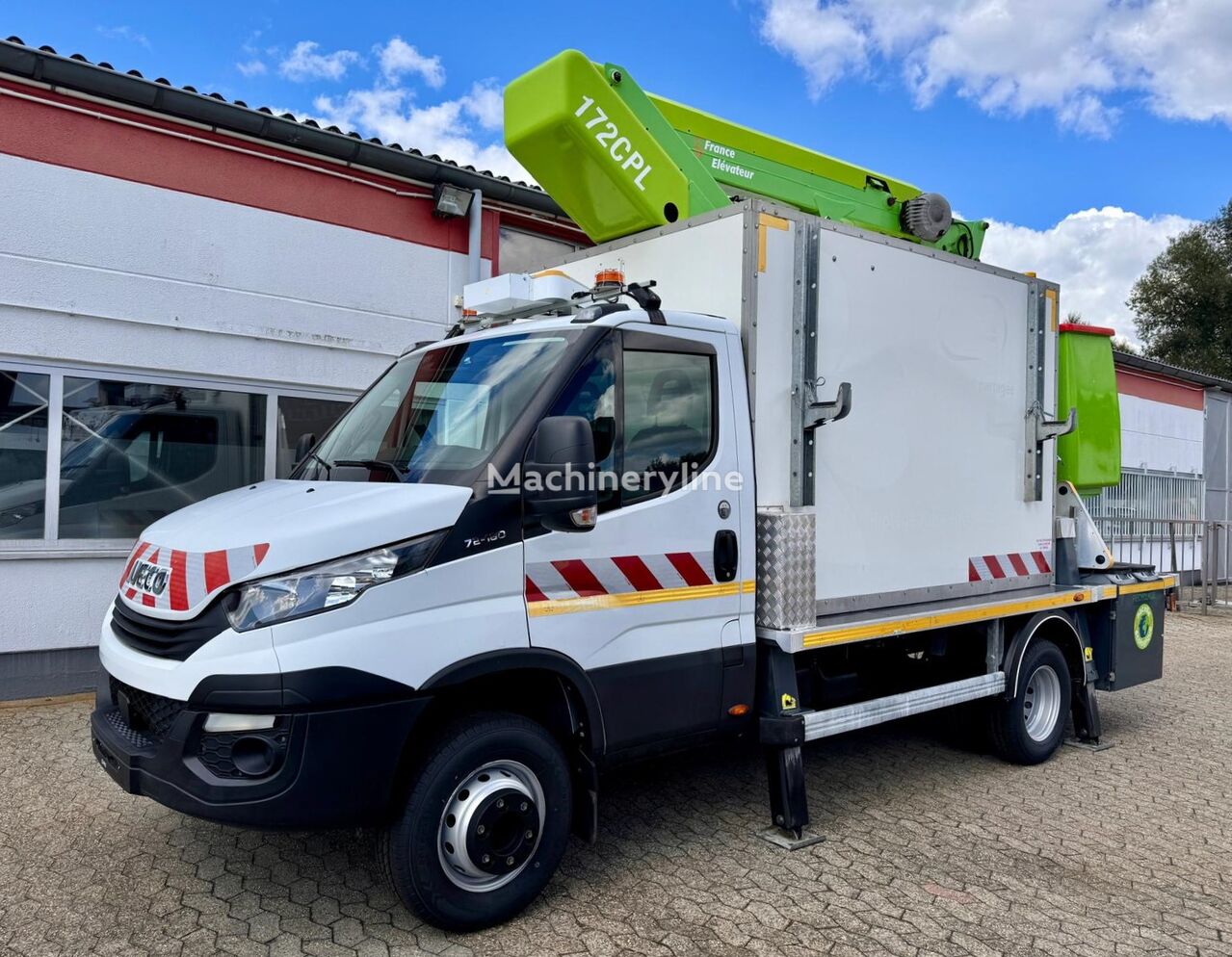 IVECO Daily 70C18 Hubarbeitsbühne Steiger France Elevateur 172 CPL kosaras autó