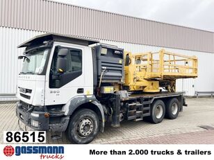 IVECO Trakker AD260T36 6x4, AMV Hubsteiger + bucket truck