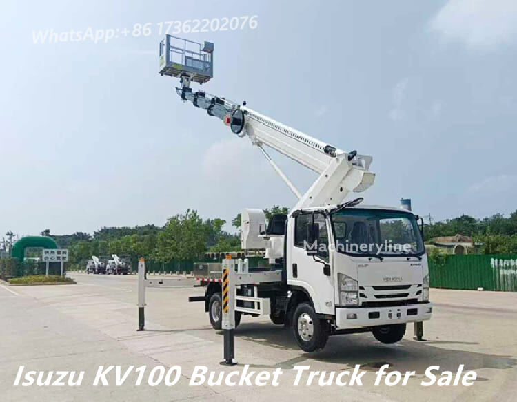 Новая автовышка Isuzu KV100 - Machineryline