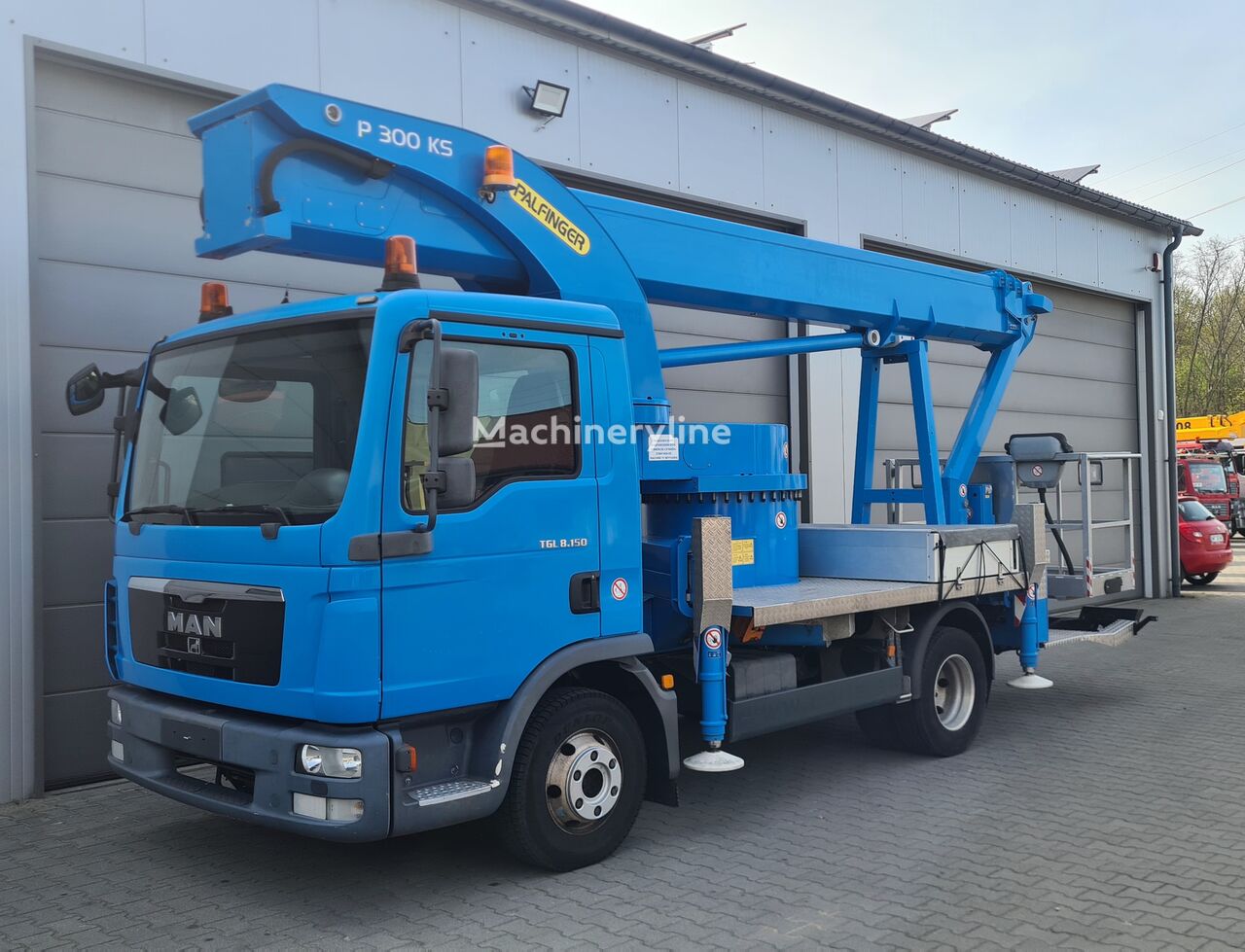 MAN TGL 8.150 - PALFINGER P 300 KS bucket truck - Machineryline