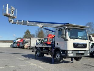 camion nacelle MAN TGL 8.150 Zwyżka MULTITEL 220 ALU Podnośnik Koszowy