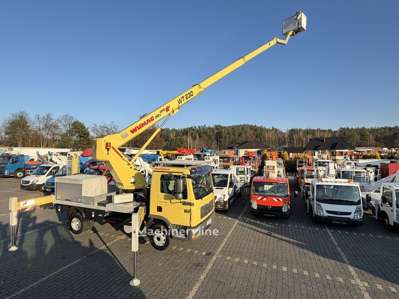 Autobokštelis MAN TGL 8.210 - Machineryline