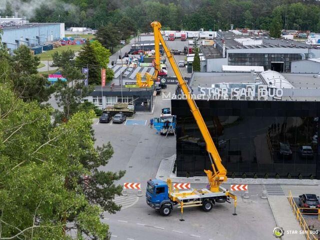 رافعة السلة التلسكوبية MAN TGM 18.330 4x4 MULTITEL J335 Truck Mounted Lift - Machineryline