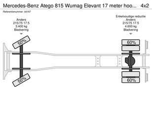 Купить автовышку Mercedes-Benz Atego 815 Wumag Elevant 17 meter hoogwerker Just 39.048 km! - Изображение 23 | Machineryline GE Автовышка Mercedes-Benz Atego 815 Wumag Elevant 17 meter hoogwerker Just 39.048 km! | Изображение 23 - Machineryline
