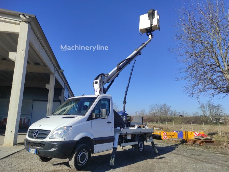 Mercedes-Benz SPRINTER 313.35 OLI&STEEL 18E, 66000 KM/ 2700 H. bucket truck for sale | Machineryline NG Mercedes-Benz SPRINTER 313.35 OLI&STEEL 18E, 66000 KM/ 2700 H. bucket truck - Machineryline