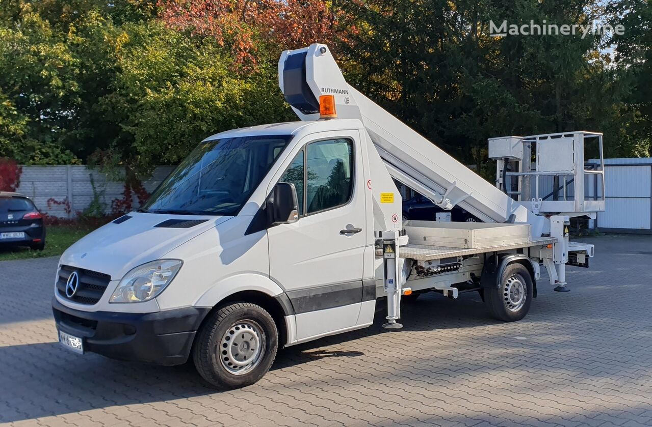 camion nacelle Mercedes-Benz Sprinter 311 CDI - RUTHMANN TB 220