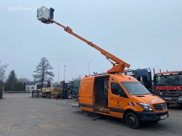 возило со дигалка со корпа Mercedes-Benz Sprinter 516 CDI Hebebuehne Palfinger PD140V