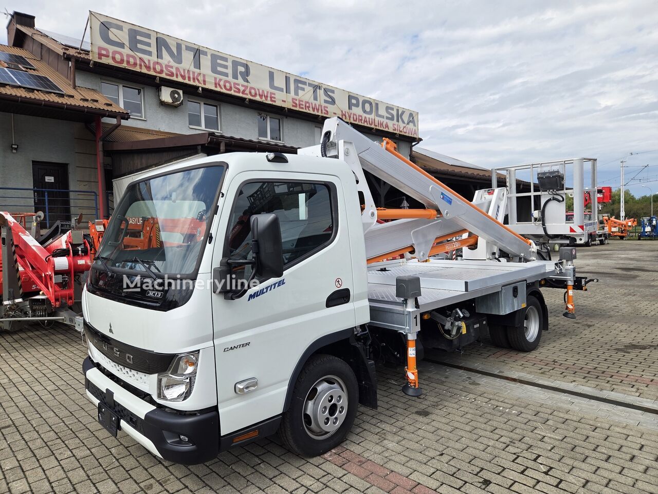 高空作业车 Mitsubishi Fuso Canter 3C13 - 20 m multitel mxe200 bucket truck boom lift zwyżka - Machineryline