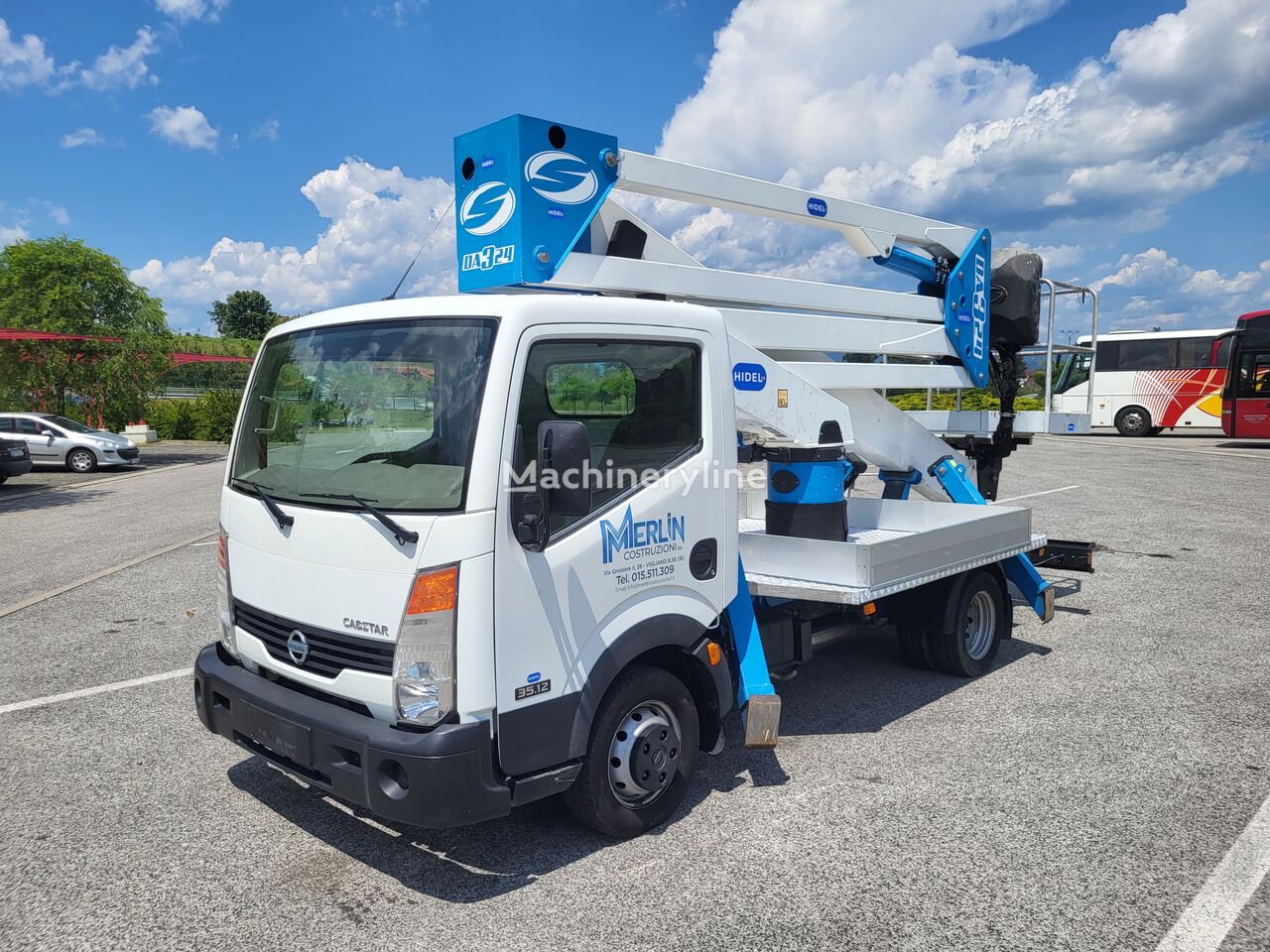 Nissan Cabstar bucket truck