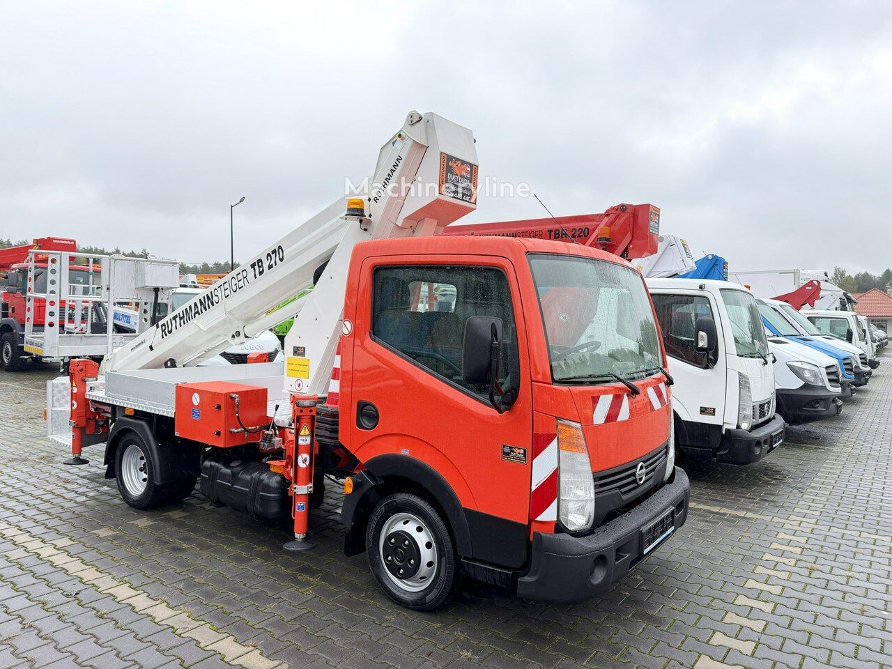 Montážna plošina Nissan Cabstar na predaj | Machineryline SK Montážna plošina Nissan Cabstar - Machineryline