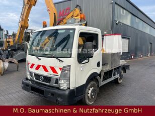 defekte Nissan Capstar Topy 11 Arbeitsbühne-LKW